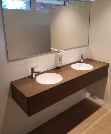 Waschtisch in der Gastronomie